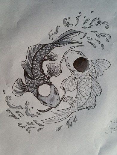 Yin Yang Koi fish Meaning: Unleash Your Inner Harmony: Yin Yang Koi .
